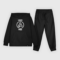 Костюм хлопковый детский Linkin Park logo, цвет: черный