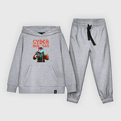 Детский костюм Santa with gift - cyberpunk - ai art