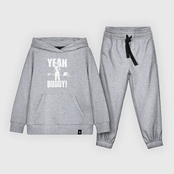 Костюм хлопковый детский Yeah buddy - Ронни Коулман, цвет: меланж