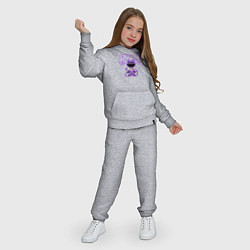 Костюм хлопковый детский Кэтнап из Poppy Playtime, цвет: меланж — фото 2