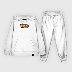 Костюм хлопковый детский Карнавал в Бразилии, цвет: белый