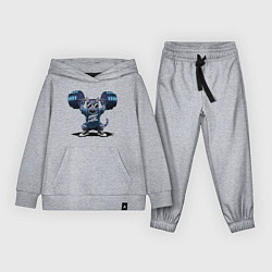 Детский костюм Кот со штангой