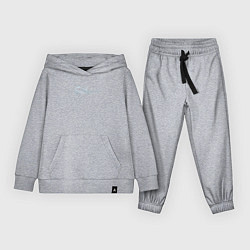 Костюм хлопковый детский Sukhoi Superjet 100 цветной, цвет: меланж