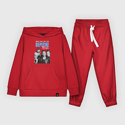Костюм хлопковый детский Depeche Mode Vintage, цвет: красный