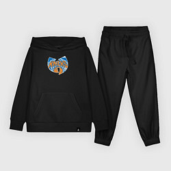 Костюм хлопковый детский Wu-tang knicks, цвет: черный