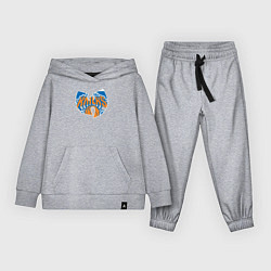 Костюм хлопковый детский Wu-tang knicks, цвет: меланж