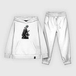 Костюм хлопковый детский Ван-Пис Зоро Ророноа ронин, цвет: белый