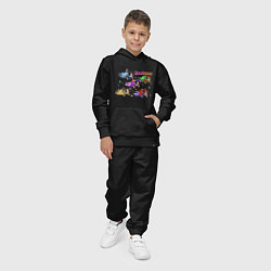 Костюм хлопковый детский NewJeans album Get Up, цвет: черный — фото 2