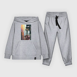 Костюм хлопковый детский Художник рисует, цвет: меланж
