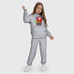 Костюм хлопковый детский Стишок расскажи!, цвет: меланж — фото 2
