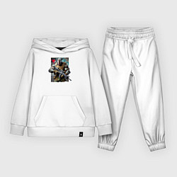 Костюм хлопковый детский Cool rhino - special forces, цвет: белый