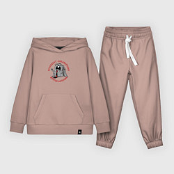 Костюм хлопковый детский Президент соединённых штатов истерики, цвет: пыльно-розовый