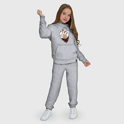 Костюм хлопковый детский Сердце корабля, цвет: меланж — фото 2