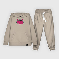 Костюм хлопковый детский Три охранника, цвет: миндальный