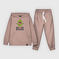 Костюм хлопковый детский Ghostbusters - slimmer, цвет: пыльно-розовый