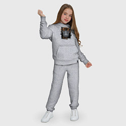 Костюм хлопковый детский Трансформеры знак десептиконов, цвет: меланж — фото 2