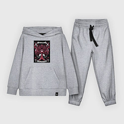 Костюм хлопковый детский Metallica - royal arena Denmark, цвет: меланж