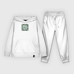 Костюм хлопковый детский Голубь мира, цвет: белый