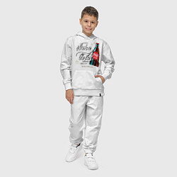 Костюм хлопковый детский Nuka cola - Fallout, цвет: белый — фото 2