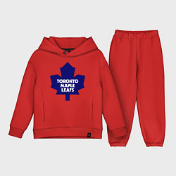 Детский костюм оверсайз Toronto Maple Leafs, цвет: красный