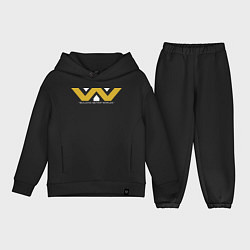 Детский костюм оверсайз Weyland-Yutani, цвет: черный