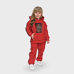 Детский костюм оверсайз Спаун, цвет: красный — фото 2