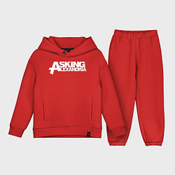 Детский костюм оверсайз Asking Alexandria, цвет: красный