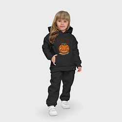 Детский костюм оверсайз Happy halloween, цвет: черный — фото 2