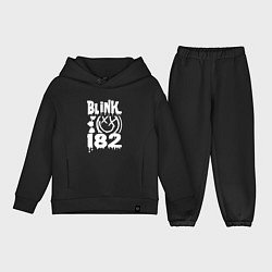 Детский костюм оверсайз Blink-182, цвет: черный