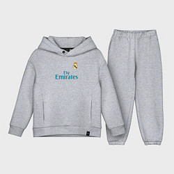 Детский костюм оверсайз Real Madrid: Ronaldo 07, цвет: меланж