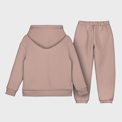 Детский костюм оверсайз Back to 90s / Пыльно-розовый – фото 2
