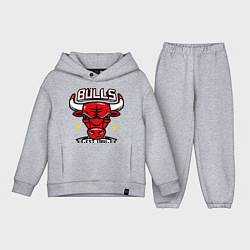 Детский костюм оверсайз Chicago Bulls est. 1966, цвет: меланж