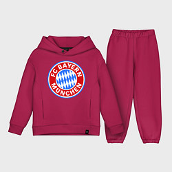 Детский костюм оверсайз Bayern Munchen FC, цвет: маджента