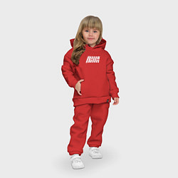 Детский костюм оверсайз IKON, цвет: красный — фото 2