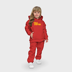 Детский костюм оверсайз Pulp Fiction, цвет: красный — фото 2
