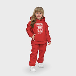 Детский костюм оверсайз Liverpool: Est 1892, цвет: красный — фото 2