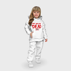 Детский костюм оверсайз The walking Dead AMC, цвет: белый — фото 2