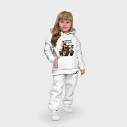 Детский костюм оверсайз GTA 5: Trevor, цвет: белый — фото 2