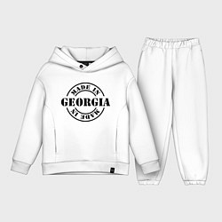 Детский костюм оверсайз Made in Georgia (сделано в Грузии), цвет: белый