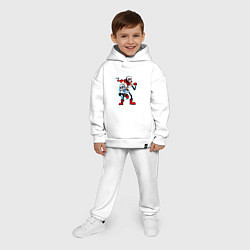 Детский костюм оверсайз UNDERTALE, цвет: белый — фото 2