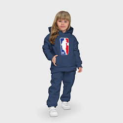 Детский костюм оверсайз NBA Kobe Bryant, цвет: тёмно-синий — фото 2