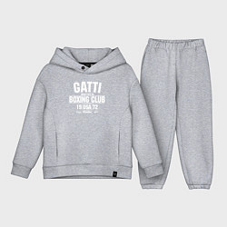 Детский костюм оверсайз Gatti Boxing Club, цвет: меланж