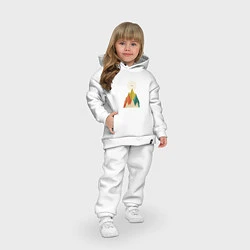 Детский костюм оверсайз Путешественник, цвет: белый — фото 2