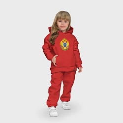 Детский костюм оверсайз Пограничная служба, цвет: красный — фото 2