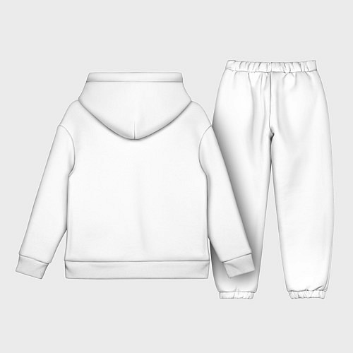 Детский костюм оверсайз This is art / Белый – фото 2