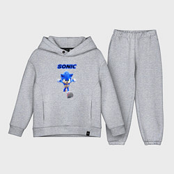 Детский костюм оверсайз SONIC, цвет: меланж