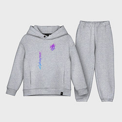 Детский костюм оверсайз CYBERPUNK 2077, цвет: меланж