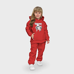 Детский костюм оверсайз FORTNITE x MARSHMELLO, цвет: красный — фото 2
