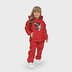 Детский костюм оверсайз ПОСЛЕДНИЙ ТАНЕЦ, цвет: красный — фото 2