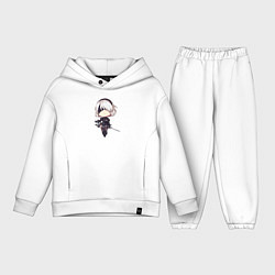 Детский костюм оверсайз 2B, цвет: белый